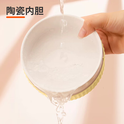 宠物猫咪恒温饮水机酸奶机猫咪喝水器加热水碗恒温猫碗陶瓷狗 秋 秋冬保暖*水碗[恒温30度左右]