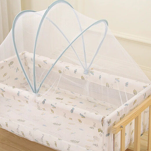 9i9 crib mosquito net cover cradle bed mosquito net baby bed mosquito net full cover installation-free foldable universal A67