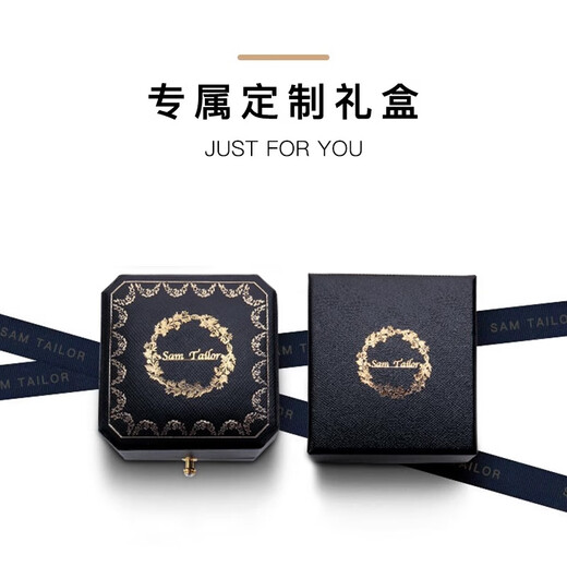 URBAN TAKE<Long Teng> Cufflinks Men's Light Luxury Suit French Shirt Wedding Groom Customized Fashion Cuff Buttons Cuff Pins Golden Dragon Cuff Buttons + Tie Clip Gift Box