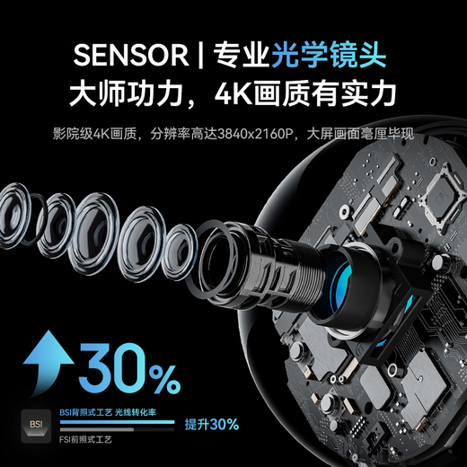 Haipin 800W-Kamera für heimische Verwendung 4K Ultrahöge Definition in Indoor Mobiltelefon Remote Wireless Monitor 360-Grad Keine blinden Flecken mit Nachtsicht Panoramic Voice Free Cloud Service State Subvention