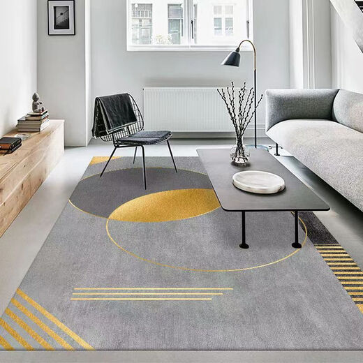 Xuxian light luxury living room carpet floor mat coffee table mat bedroom living room carpet home entrance anti-slip mat large area carpet light luxury-01 140*200 cm