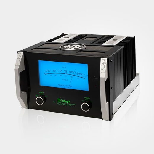 MCINTOSH American McIntosh 75th Anniversary Commemorative Model MC1.25KW Mono Power Amplifier 1200 Watt Power Amplifier Original Imported HiFi Audiophile Amplifier Black Two Units