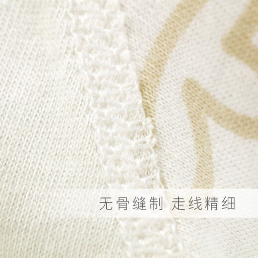 欢喜小熊婴儿短袖连体衣夏季薄款纯棉女哈衣睡衣男初生宝宝衣服2件装