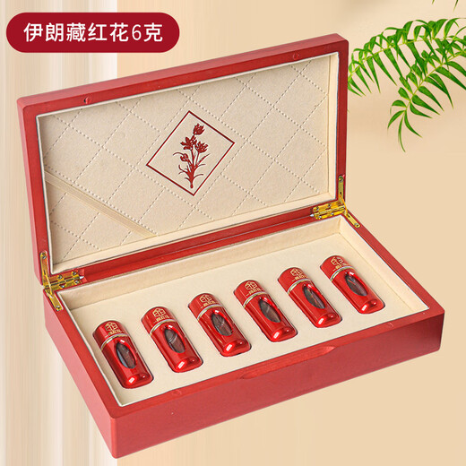 
Saffron-level Tibet Store Zang Saffron Flower Iranian Chinese herbal medicines soaked in water saffron 6 grams [Exquisite gift box gift]