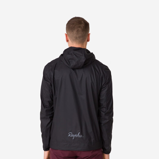 Rapha Official Men's Explore Lightweight Reflective Windproof Sports Outdoor Cycling Jacket Jacket Cycling Jersey Black L