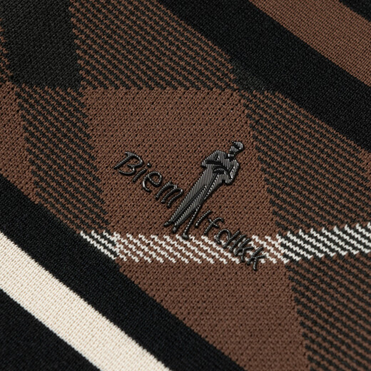 Biyinlefen 18-needle Australian wool autumn men's casual double-sided wearable skin-friendly warm stand-up collar vest jacket for men 07 black L