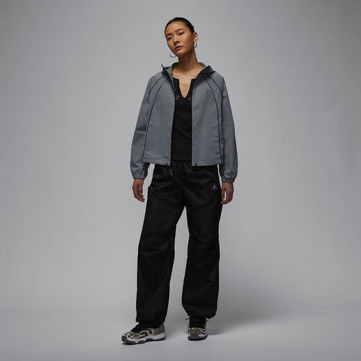 耐克（NIKE）  女装潮流百搭运动针织夹克 HV4873-065 2XL