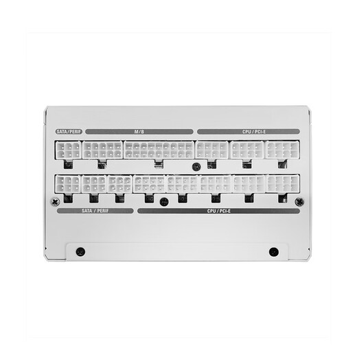 SUPER FLOWER Zhenhua ATX3.1 power supply, rated 1000W LEADEX VII 1000W gold medal full-mold white, supports 5090/9070 graphics card, all Japanese capacitors