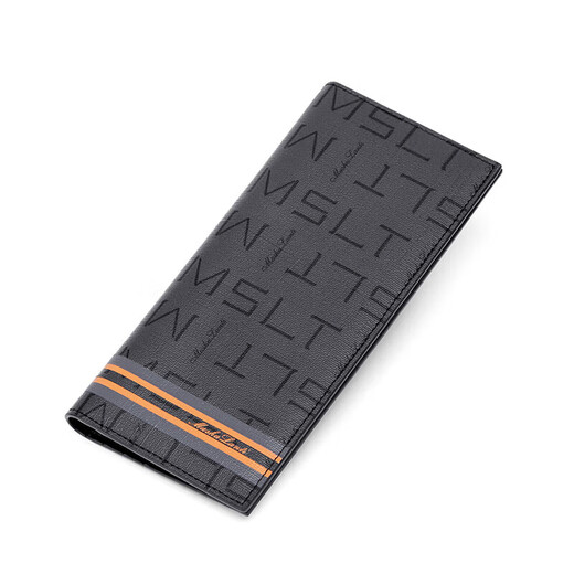 Mashalanti Long Herren Brieftasche Ultra-dünne Brieftasche große Kapazität Kupplungskartentasche Praktisches Geburtstagsgeschenk für Freund und Ehemann