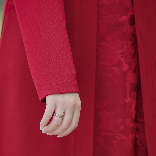 俞兆林喜婆婆婚宴装2025新款大码旗袍两件套装连衣裙高贵春秋夏结婚礼服 9277紫色 3XL （建议130-145斤）