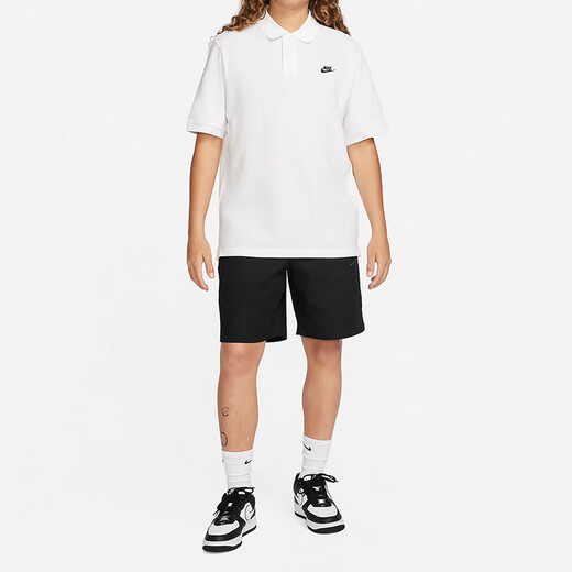 
Nike NIKE men's short-sleeved polo shirt new simple and comfortable sports T-shirt FN3894_100 white (Europe M