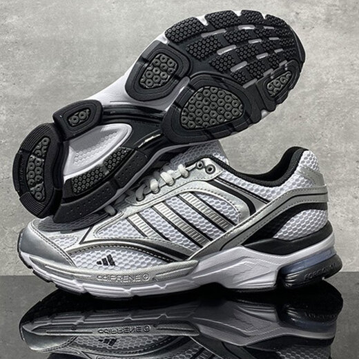 Adidas running shoes men's shoes women's shoes 2025 summer new couple retro dad shoes comfortable non-slip casual sneakers JQ1502 40.5 (250mm)