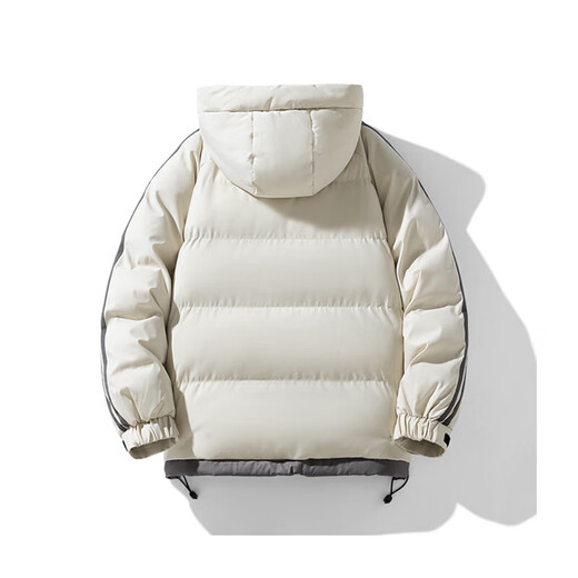 FAIR SPORT运动棉服男冬季新款保暖棉衣男连帽外套宽松百搭棉袄上衣服 9789黑色(B) 3XL