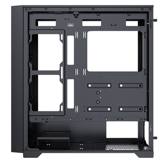 Thermaltake（Tt）钢影 风S 黑色 机箱水冷电脑主机（支持EATX/钢化玻璃侧透/支持360水冷/高兼容/4090显卡）