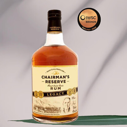 哲尔曼(Chairman's reserve)朗姆酒圣卢西亚进口加勒比朗姆酒洋酒节日送礼 哲尔曼传奇甄选朗姆酒 700mL 1瓶