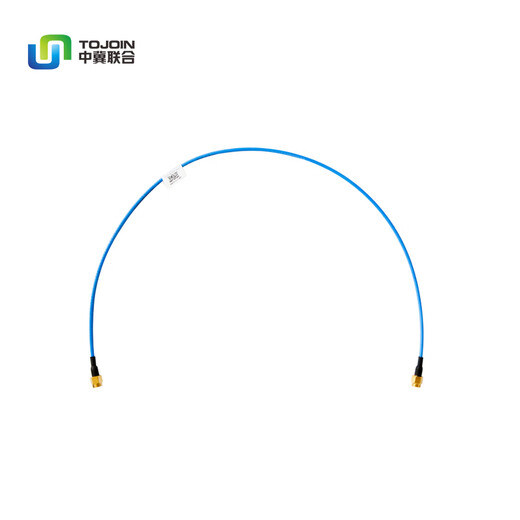 Zhongji United GSS405 RF cable SMA male-SMA male RF radio frequency line high frequency test cable meets 18GHZ GSS405/SMA-J male 40cm