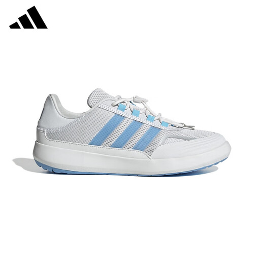 Adidas Adidas Trail Chaussures Hommes et femmes Le même style Summer Summer Outdoor Anti-Slip Using-Ressistant Chaussures Mesh Sports Breathable Sports Chaussures Symbole Gris / Blue JH9758 41