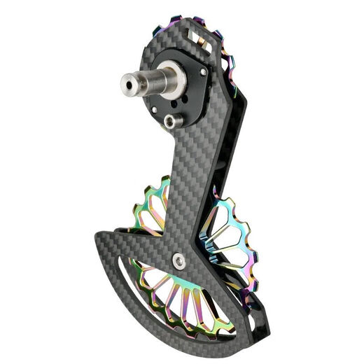 
GUBPMTSHIM big chicken leg road car rear dial RACEWORK105/UT/DA modified variable speed carbon fiber ceramic rear dial guide wheel Gold 105/7020/7120