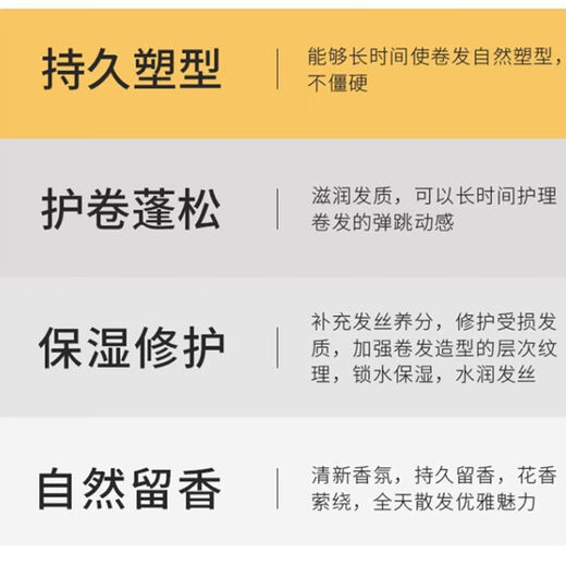 Gemeixiu Moisturizing and Hydrating Essence Lotion, Moisturizing and No-Rinse Styling Elastin, Repairs Dry Curly Hair after Perm 300mL Moisturizing and Hydrating Essence (1 box)