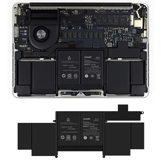 ONEDA für Apple MacBook Pro A1502 A1582 MF840 MF839CH/A Laptop Battery Computer integrierte Batterie MF841CH/A