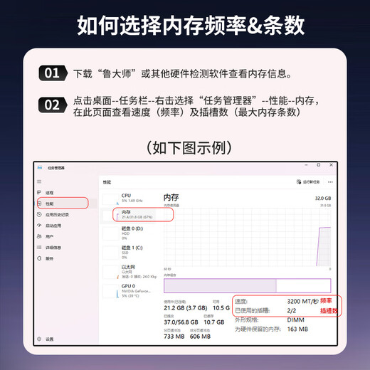 Crucial英睿达 16GB DDR5 5600频率 笔记本内存条 美光（原镁光）原厂颗粒 AI电脑配件