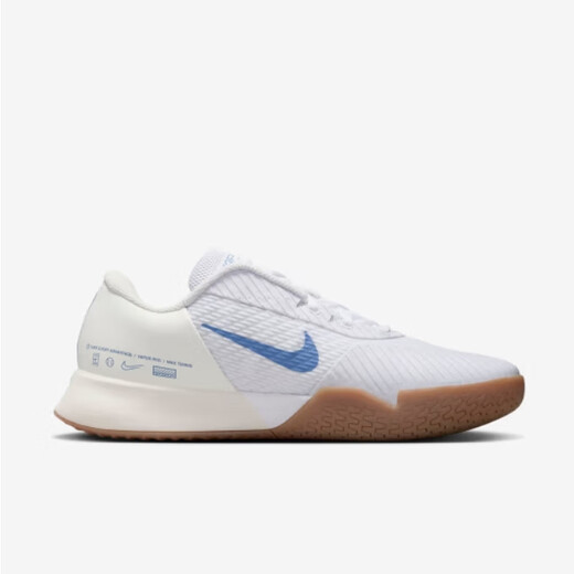 Nike (Nike) Shoes de tenis profesional de la corte dura para hombres y mujeres Air Zoom Vapor Pro 2 Sneakers de amortiguación DR6191-107 44