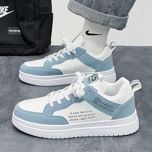 
Changxiang Huili men's shoes in summer new versatile board shoes for men's simple white shoes fashionable running comfortable student work casual shoes White gray [Free shipping insurance] 42
