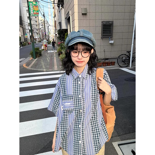 Memaru Japanisch waschen alte Zeitungskappe Frauen literarische Retro -Denim -Oktagonalhut Blue Baskenmaler Maler Hut Frauen 1# Dunkelblau gleich Größe