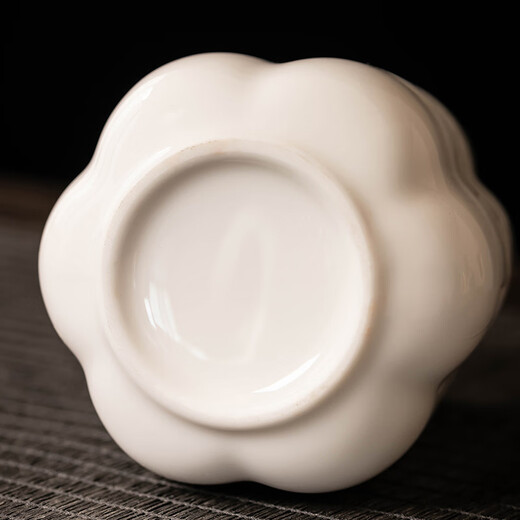 Porcelain brand tea set Jade Porcelain Tea Ceremony Six Gentlemen Household Tea Set Accessories Tea Spoon Tea Clamp Tea Needle Pot Pen Tea Cylinder Set Suet Fat Jade Porcelain <The Rising Sun> Six Gentlemen Tea Ceremony