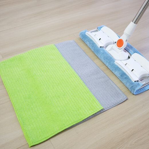 Roman style mopping rags 24*40cm*3 lint-free floor mopping towels clip-on mop flat mop replacement