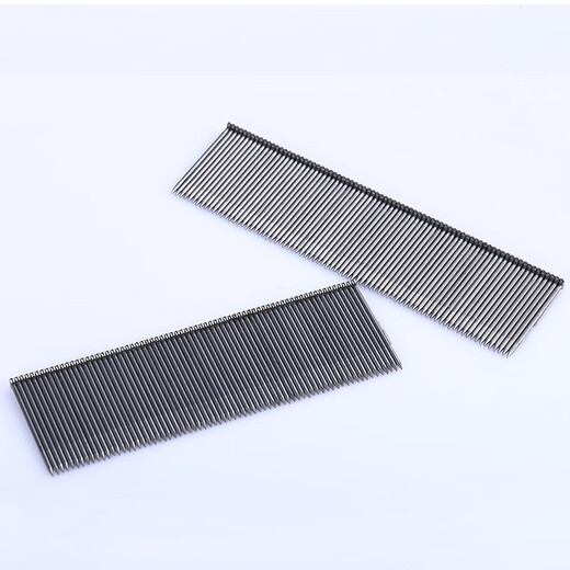 Deqi pneumatic nail gun, air row nail, picture frame woodworking line nail line, straight nail shooting, straight row nail F15 (5000 rounds)