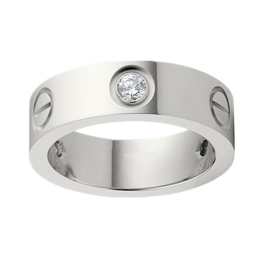 Fat Donglai's same style 18k rose gold plain ring Kuangbiao Gao Qiqiang couple's ring for men with fashionable personality students 4mm rose gold without diamonds No. 7