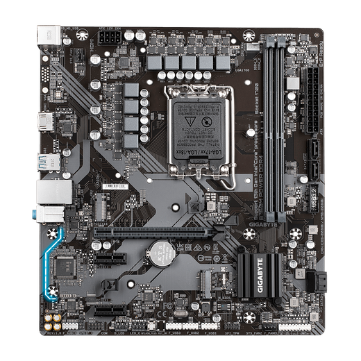 技嘉B760M GAMING AC DDR4 魔鹰主板支持i5 12600KF/13490F/12490F搭 内存 搭1030显卡三件套 CPU主板 B760M POWER D4 耐久M板 +1349