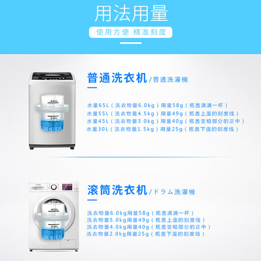 花王（KAO）日本进口洗衣液衣物清洁去异味高活性酵素酶去渍衣物洗护液 690g*3袋