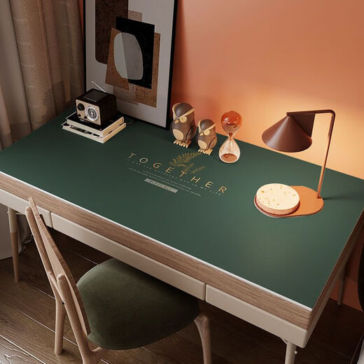 Xinlin desk mat ins style desk tablecloth pvc waterproof and oil-proof student study desk mat dressing table desktop protection mat Nishang Liuying Yiwijing 60x140CM good-looking, easy to use and easy to care for