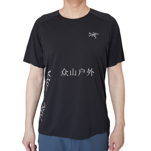 Archaeopteryx (ARC'TERYX) 24 ArcteryxNorvan Downword Men's Outdoor Quick-Drying Short-Sleeve T-Shirt 9720AOMI 24 Black-Black S