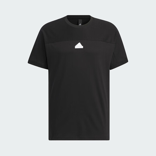 阿迪达斯 （adidas）2024夏男子纯棉宽松透气舒适圆领运动短袖T恤 IT3937 XXS (90)