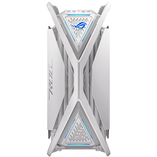 华硕（ASUS）ROG HYPERION GR701 创世神机箱 双C口优化版 铝合金X骨架/全塔机箱/支持EATX主板/双420水冷 雷神三代1200+创世神2E+龙神3 EX【白色】