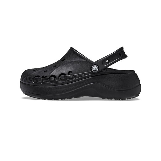 Crocs (CROCS) Beiya Cloud Women's Crocs Outdoor Casual Shoes|208186 Black-001 (including Zhibixing) 38 (240mm)