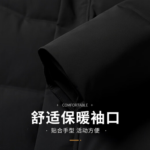 Flying in the Snow Down Jacket Men's Autumn and Winter Coldproof Short Style Thickened Warm Duck Down Business Casual Top Jacket Men 175