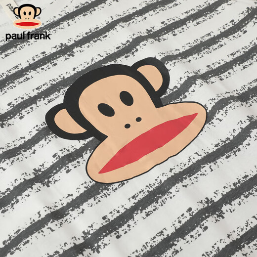 PAULFRANK big-mouthed monkey couple pajamas men's pure cotton short-sleeved shorts summer cute cartoon large size can be worn outside home clothes set