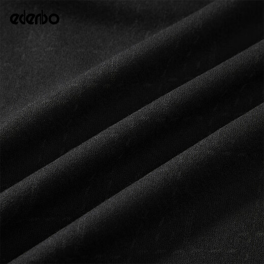 Attenborough shopping mall same style spring and autumn new knitted wool woolen jacket for young and middle-aged men printed versatile men's jacket black 3XL (185)