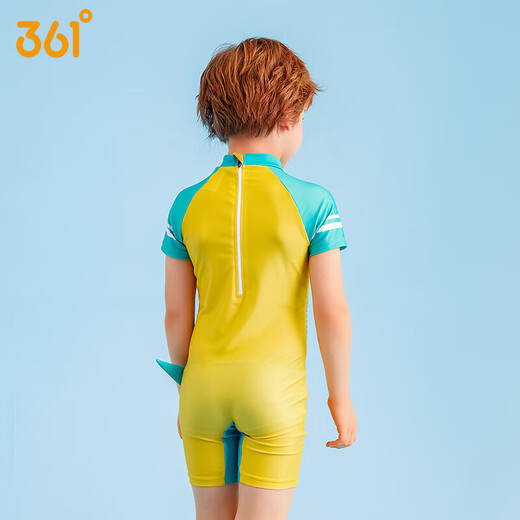 361 Kinder Badeanzug Boy Sommer Einteiliger Flachkarikon süßer Badeanzug kleiner und mittlerer Kinderbaby Hot Spring Badeanzug