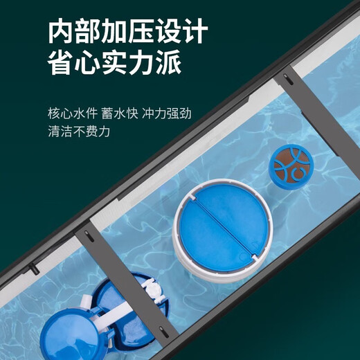 Ermo (EM) toilet household water tank squat toilet bathroom urinal water tank flusher dual-control large impact set recommended by the store manager - classic high-pressure model + spray gun set