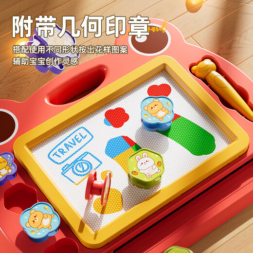 妙贝乐儿童画板玩具家用幼儿3-6岁磁性写字板涂鸦益智宝生日礼物