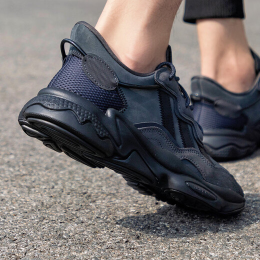 阿迪达斯（adidas）官网官方三叶草男鞋女鞋春季新款耐磨鞋子透气运动鞋轻便休闲鞋 GY9926/黑色/时尚舒适 40.5