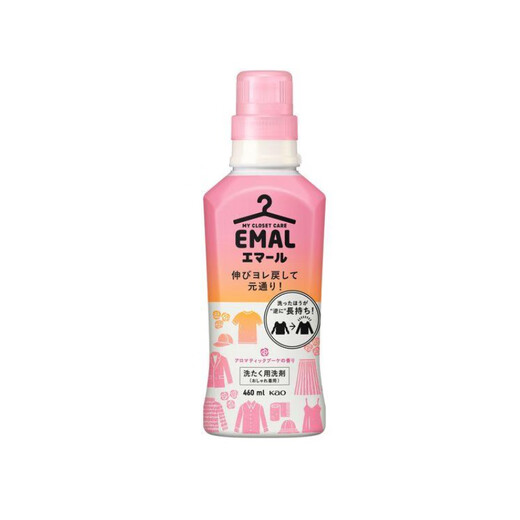 Kao (KAO) newly upgraded emal wool laundry detergent long-lasting fragrance wool laundry detergent floral fragrance bottle 460ml