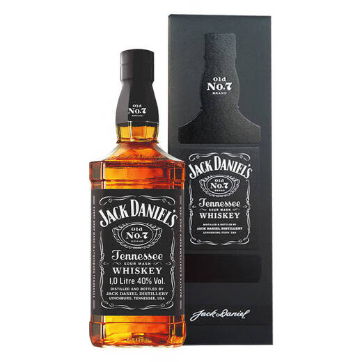 Cadeau de whisky à vin mélangé noir de Jack Daniel