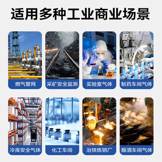 Zhongan Tan Intelligent Four en un Détecteur de gaz Hydrogène combustible Hydrogène Sulfure de carbone Détecteur de fuite de monoxyde de carbone Détecteur multifonctionnel KP826 Détecteur de gaz quatre en un [nouveau modèle]