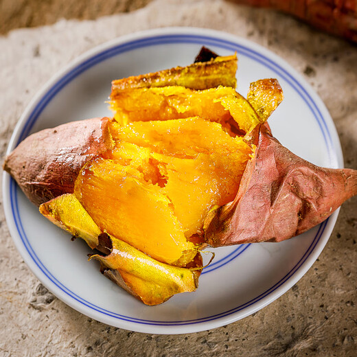 Buen granjero Baocai Shandong Durian Camote Camote Marsali Peso neto 4,5 Jin Jin equivale a 0,5 kg Una sola fruta aproximadamente 100 g + directamente de la fuente